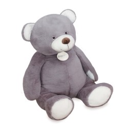 Ours en peluche Jules - Gris
